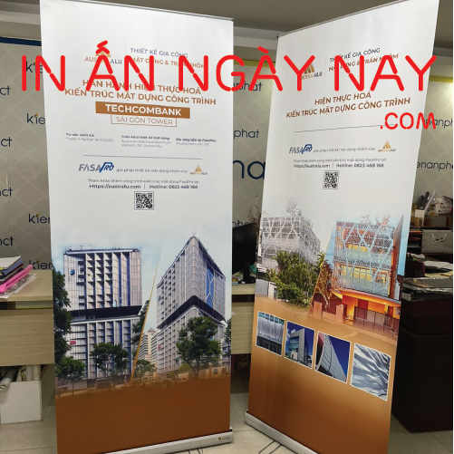 Thiết kế và in standee: Dịch vụ 2 trong 1 tại in Kiến An Phát
